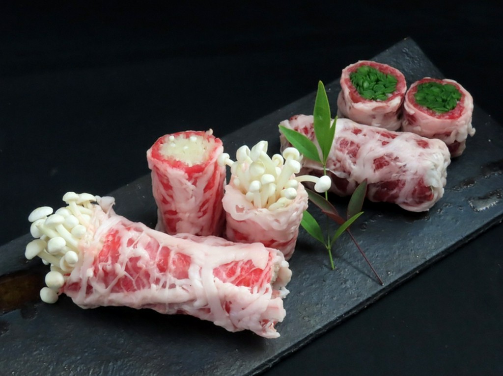 和牛野菜巻き 2種盛り