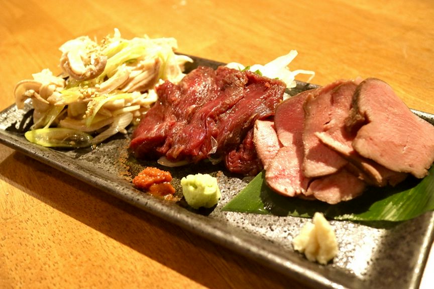  刺し盛り3種
