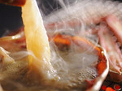 -◇蟹コースプラン◇-蟹料理リーズナブルに味わえるコース＜期間限定＞4500円→4000円　