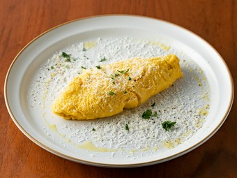 黒富士農場のオーガニックオムレツ