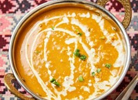 チキンとマトン挽肉とゆで卵のマイルドなカレー