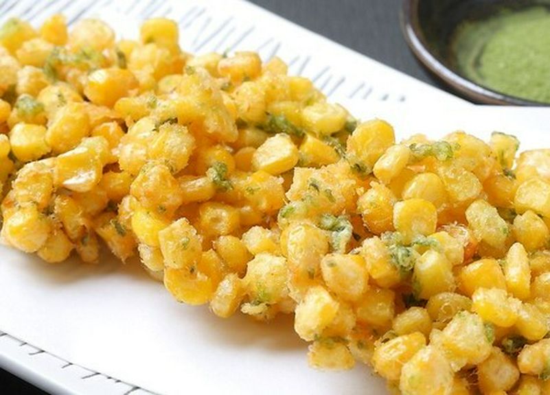 十勝のとうきびかき揚げ