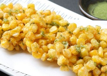 十勝のとうきびかき揚げ