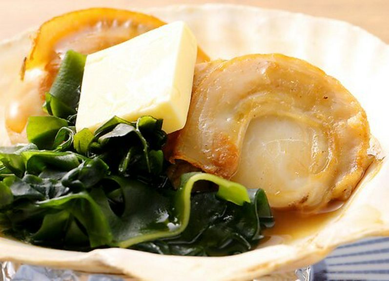 帆立炙り焼き