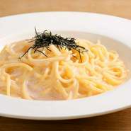 ◆明太子クリーム1078円◆豆乳明太クリーム1133円◆帆立とモッツァレラのタラコクリーム1298円◆タラコとキノコの和風クリーム1188円
