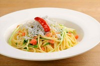 ◆ツナマヨタラコクリーム1133円◆タラコと釜揚げシラスのペペロンチーノ1243円◆たっぷり釜揚げシラスの明太子ペペロンチーノ1265円