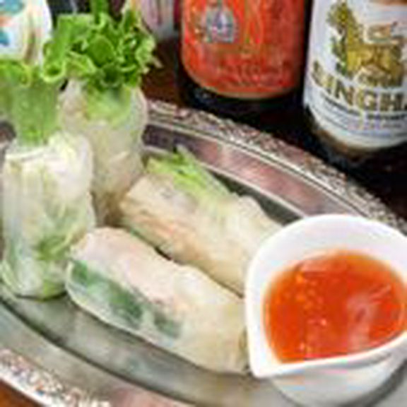 人気メニュー 生春巻き