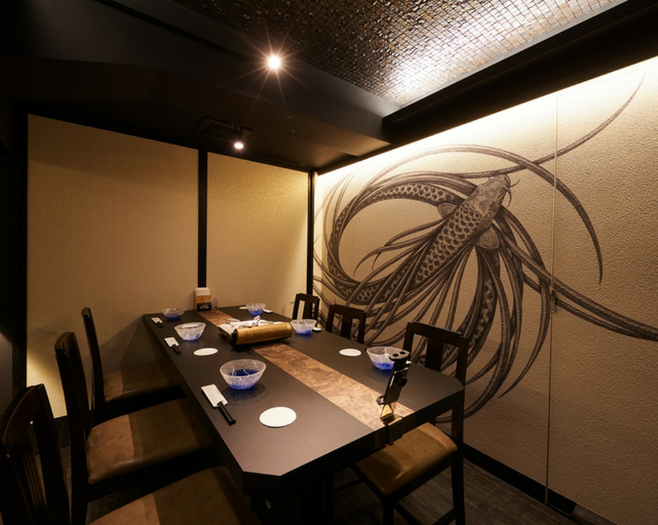 個室完備！みんな周りを気にせずお楽しみください。