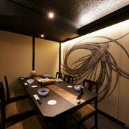 安心安全な個室完備