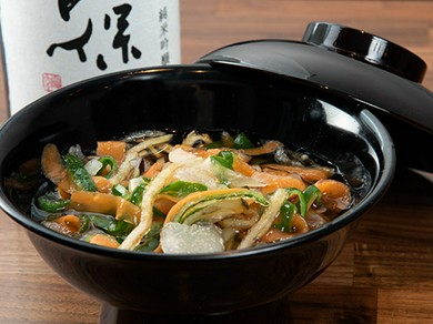 彩野菜のおそば風