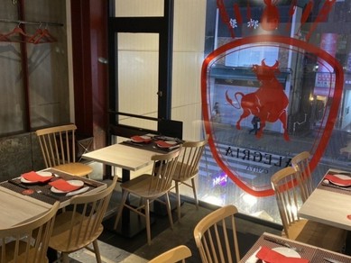 半個室でゆったりくつろぎ空間