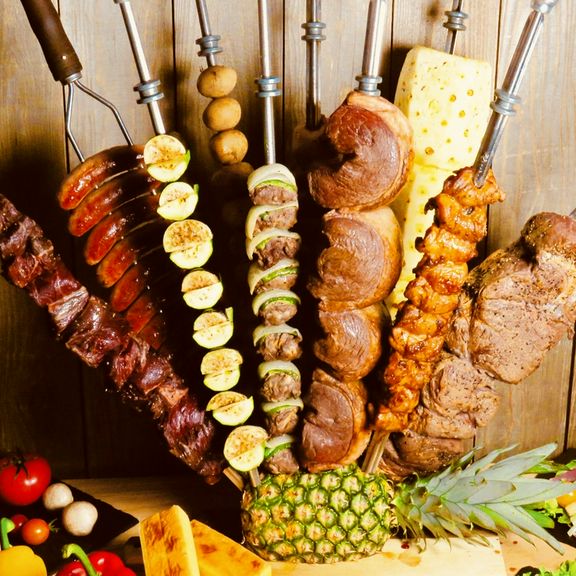 【シュラスコ食べ放題】都内最多２０種類シュラスコ食べ放題！
