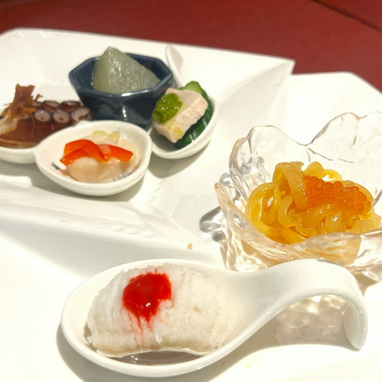 六種前菜盛り合わせ