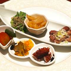 六種前菜盛り合わせ