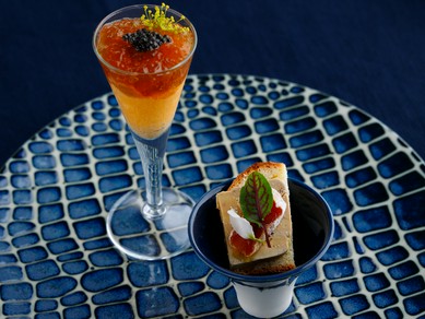 素材よりも素材らしくがコンセプト!料理人のセンスが光る『前菜』