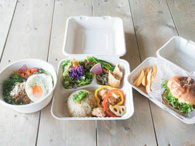 テイクアウトメニューも充実