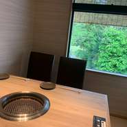 個室　４名席