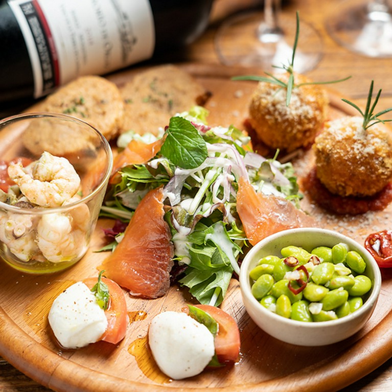 【見た目も華やかな】前菜盛り合わせ（3種類）