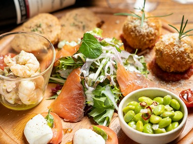 【見た目も華やかな】前菜盛り合わせ（3種類）