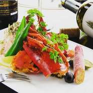 【カウンターで楽しむ！】 せせらぎ鉄板焼きスペシャルコース