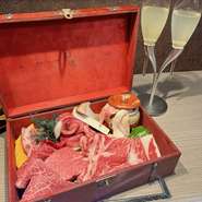厳選【赤身肉】の焼肉をカウンターで楽しむデート