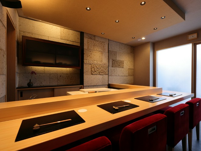 カウンター席がある