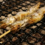 炙りの定番!!　大人気のししゃもです。