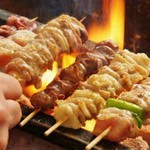 【塩・タレ・黒胡椒】オススメの串焼き盛り合わせ！