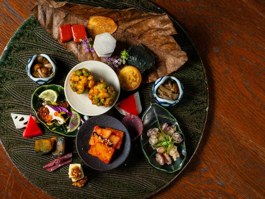 自慢のあて盛り合わせ