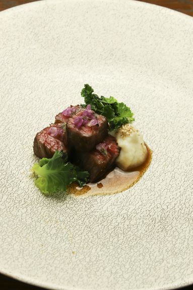 天草産 和牛のステーキ