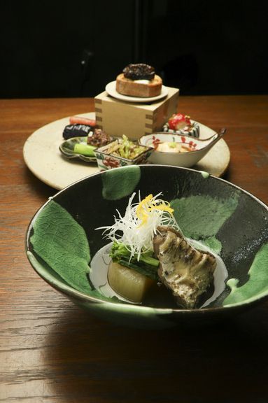 柚子香る 桜ぶり大根と季節の七種盛り