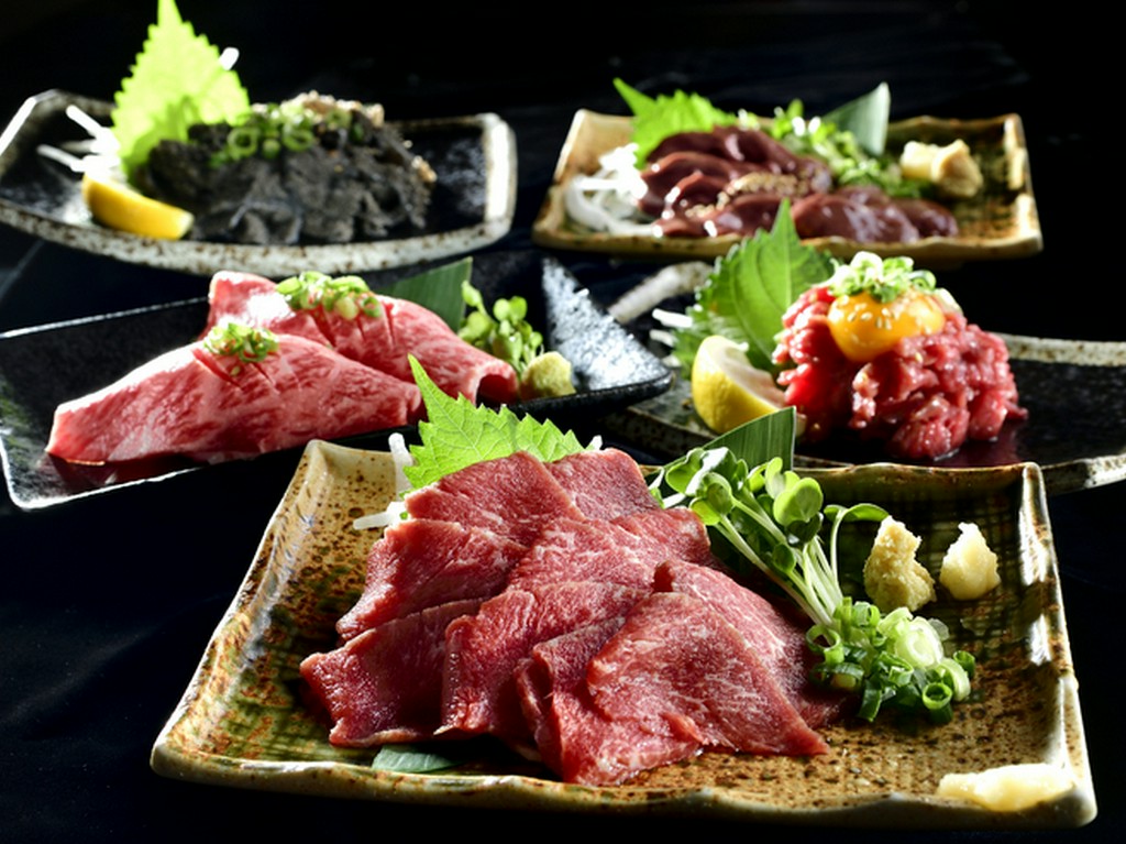 新鮮！肉刺身！