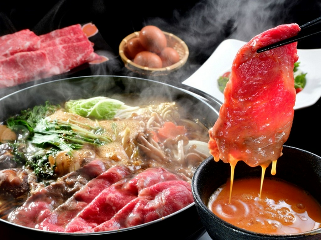 お子様にも大人気！すき焼き！