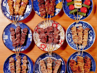 【焼き鳥食べ放題】全10種の極み焼き鳥