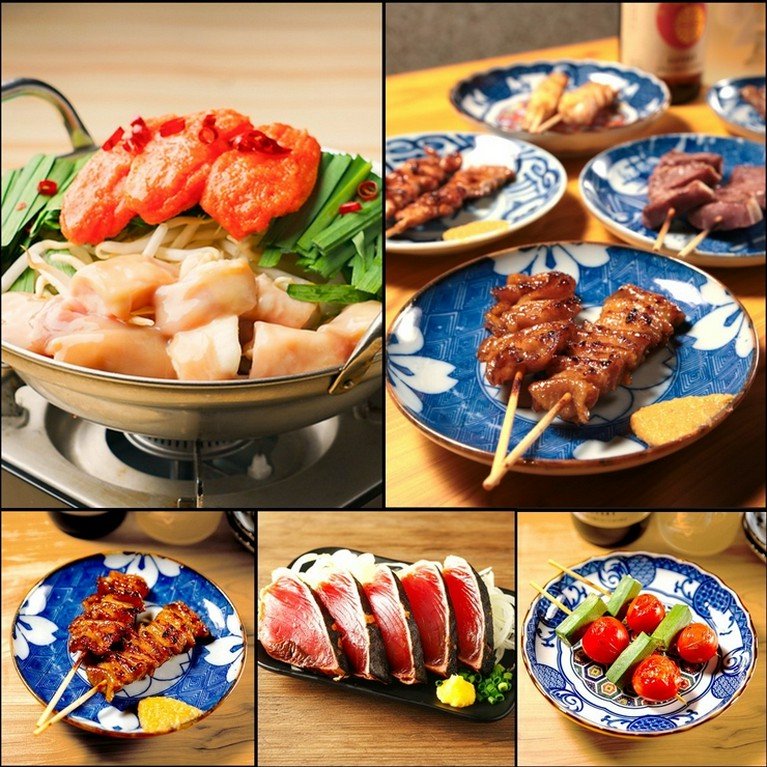 名物：明太もつ鍋も食べ放題！全120品以上がすべて2750円で食べ飲み放題！