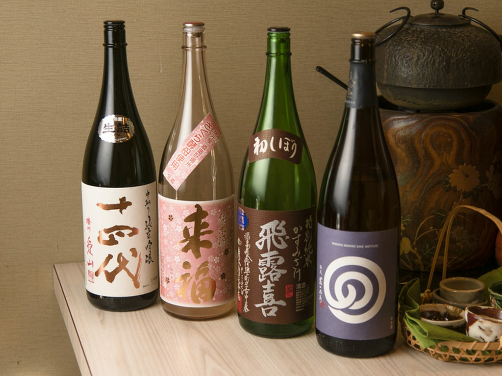 料理の傍らでおいしさをより一層際立たせてくれる銘酒