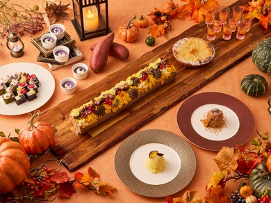 旬の食材を使用したブッフェをご用意！