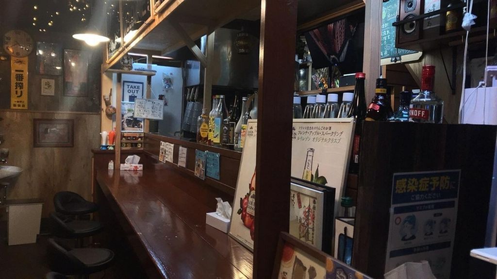 お一人様でも安心してお食事していただけます。