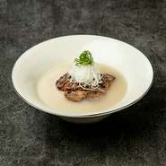 無添加　牛骨白湯〈白〉スープ