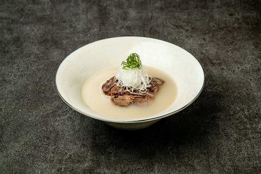 無添加　牛骨白湯〈白〉スープ