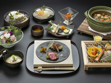 春分の季節限定　贅をつくした会食コース