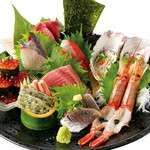 ＜絢爛＞お造り五種盛り合わせ