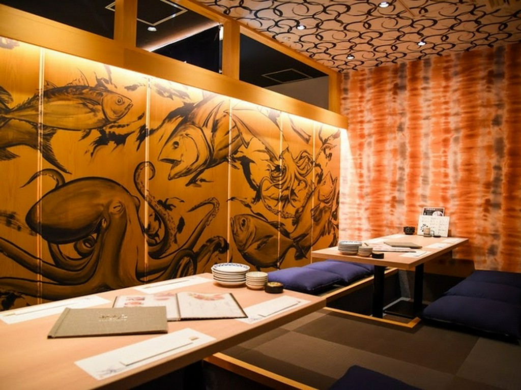 34名様まで収容可能な掘りごたつ席