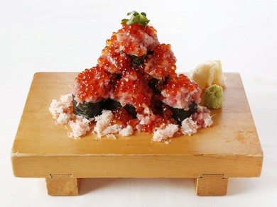 「人気」こぼれ巻き寿司