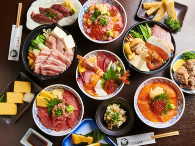 鍋料理・海鮮丼テイクアウトOK