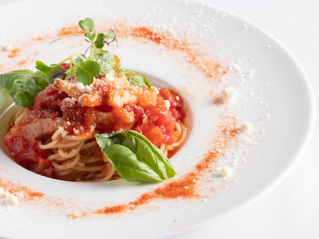 王道トマト系！アマトリチャーナ