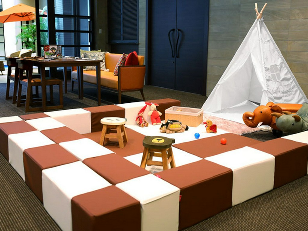 忙しいママもゆっくり過ごせるよう、キッズスペースをご用意