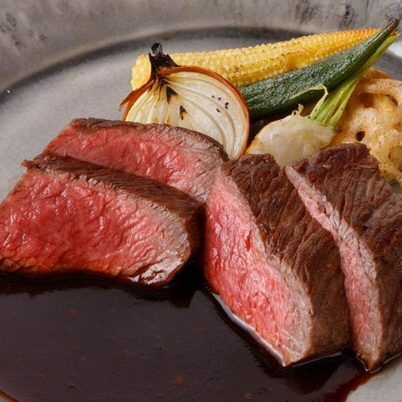 日山畜産セレクト 和牛ステーキ 赤ワインソース