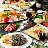 ■飲み放題ラストオーダーは30分前です。※仕入れ状況によりコース内容が変更にある場合がございます。ご了承ください。