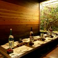 最大120名様迄OK◆ショートステイコース、ランチ、昼飲み承り中◆完全個室が多数！【2～4名様用個室】×7室　【5～12名様個室】×2室　【13～30名様個室】×1室　【30～48名様個室】×1室　70名様以上で貸切応相談◎